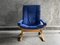 Mid-Century Siesta Blue Chair by Ingmar Relling for Westnofa, 1960s 10
