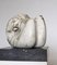 Abstract Marble Sculpture and Stand, 1960s 9