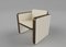 Somnus Armchair with Flute Detailing in Ivory Boucle and Brass Tint by Casa Botelho 7