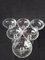 Antique Crystal Champagne Glasses from Baccarat, Set of 6 3