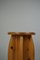 Vintage Swedish Solid Wooden Stool, 1970s 4