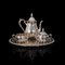 Antique Silver Plated Tea Service, Set of 4 2