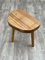 Vintage Wooden Tripod Stool, France, Image 7