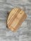 Taburete vintage de madera con trípode, Francia, Imagen 9