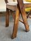 Tabourets de Comptoir Compas Vintage en Bois par Le Corbusier, Italie, Set de 2 5