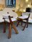 Vintage Italian Compas Wood Counter Stools by Le Corbusier, Set of 2, Image 7