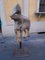 Escultura grande, lobo de gres policromado, estructura de hierro, años 50, San Venice Pole, Imagen 5