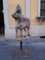 Escultura grande, lobo de gres policromado, estructura de hierro, años 50, San Venice Pole, Imagen 1