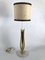 Marble and Brass Table Lamp, 1950s, Image 1