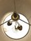 Lámpara de mesa de mármol y latón, años 50, Imagen 6