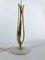 Marble and Brass Table Lamp, 1950s, Image 10