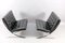 Deutsche Vintage Barcelona Stühle von Ludwig Mies van der Rohe für Knoll International, 2er Set 6