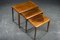 Rosewood Nesting Tables by Johannes Andersen for CFC Silkeborg, 1960s, Set of 3 14
