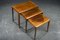 Tables Gigognes en Palissandre par Johannes Andersen pour CFC Silkeborg, 1960s, Set de 3 14