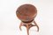 Adjustable Artist's Stool in Oak and Patinated Leather, 1930s 6