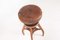 Adjustable Artist's Stool in Oak and Patinated Leather, 1930s, Image 6