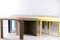 Vintage Tangram Dining Table Set by Massimo Morozzi for Cassina, Set of 7 10