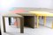 Vintage Tangram Dining Table Set by Massimo Morozzi for Cassina, Set of 7 6