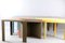 Vintage Tangram Dining Table Set by Massimo Morozzi for Cassina, Set of 7 12