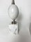 Lampada da tavolo a forma di uovo in marmo bianco di Carrara di Philippe Barbier, anni '60, set di 2, Immagine 5