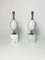 Egg-Shaped Table Lamp in White Carrara Marble by Philippe Barbier, 1960s, Set of 2 1