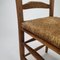 Oak and Straw Dining Chairs, 1950s, Set of 6, Image 12