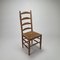 Chaises de Salon en Chêne et Paille, 1950s, Set de 6 11