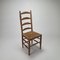 Oak and Straw Dining Chairs, 1950s, Set of 6, Image 11