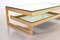23-Carat Gold-Plated Coffee Table with Glass Tops from Belgo Chrom / Dewulf Selection, 1970s 13