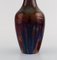 Antike Vase aus Keramik mit Glasur von Karl Hansen Reistrup für Kähler, 1890er 6