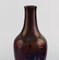 Antike Vase aus Keramik mit Glasur von Karl Hansen Reistrup für Kähler, 1890er 4