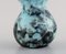 Vaso in ceramica smaltata di Hans Hedberg, Svezia, Immagine 6