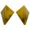 Triangle Brass Sconces from Bankamp Leuchten, Germany, 1960s, Set of 2, Image 1