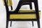 Wing Chairs in Lacquered Wood, 1950s, Set of 4, Image 4