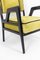 Wing Chairs in Lacquered Wood, 1950s, Set of 4, Image 5