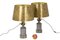 Table Lamps in Tin, 1880s, Set of 2, Image 1