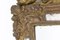 Espejo estilo Louis XVI pequeño de madera dorada, Imagen 7