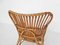 Mid-Century Rattan Sessel, Niederlande, 1950er 7