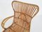 Mid-Century Rattan Lounge Chair, The Netherlands, 1950s 5