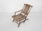 19th-Century Chinese Moon Gazer Lounge Chair In Solid Wood, Image 2