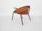 Suede Balloon Chair by Hans Olsen for Lea Design, Denmark, 1950s, Image 1