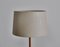 Brass and Leather Ihanne Floor Lamp by Lisa Johansson-Pape for Orno, Finland, 1950s, Image 7