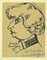 Emile Hugon - L'Ainglon - Lápiz sobre papel original - 1929, Imagen 1