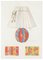 Desconocido - Lámpara y decoración - Tinta original y acuarela - Década de 1890, Imagen 1