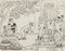 Angelo Griscelli - Bowl Players - Original Drawing - Mid-20th Century, Image 1