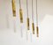 Vintage Brass Cascading Chandelier, 1970s 4