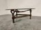Iron and Leather Coffee Table by Jacques Adnet, 1960s 5