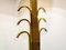 Vintage Brass and Glass Floor Lamp, 1970s 4