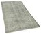 Grau Eingefärbter Vintage Teppich 2