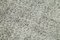 Grau Eingefärbter Vintage Teppich 5